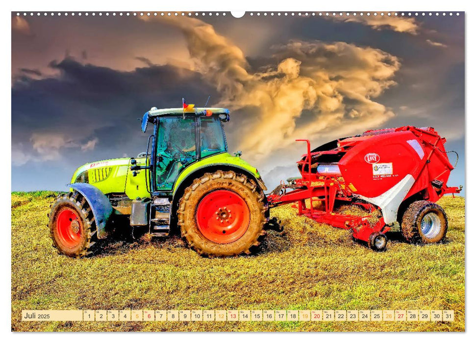 Landwirtschaft - Hightech und Handarbeit (CALVENDO Premium Wandkalender 2025)