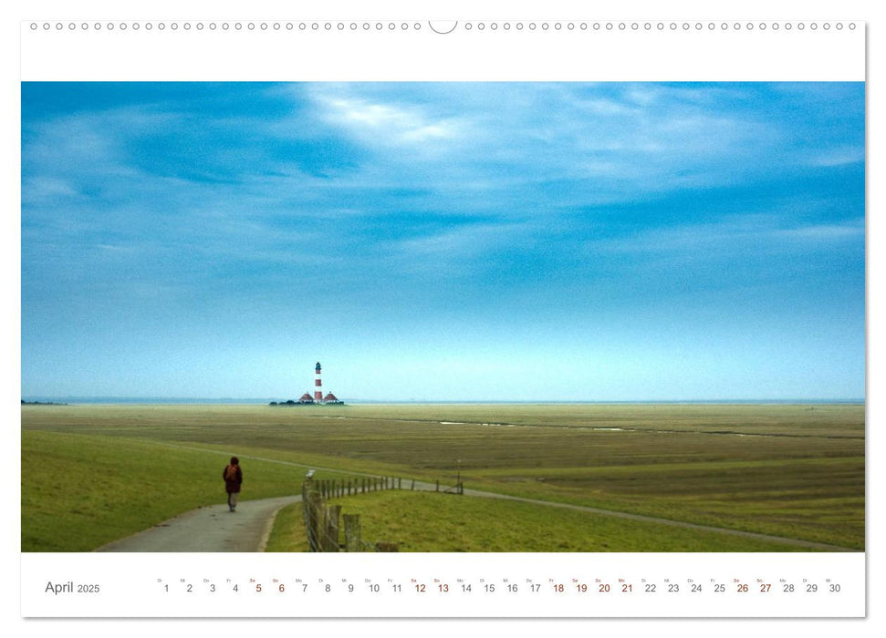 MIEN FREESENLAND - Wasser, Wind, Wellen (CALVENDO Premium Wandkalender 2025)