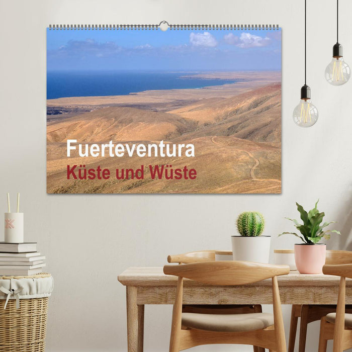 Fuerteventura - Küste und Wüste (CALVENDO Wandkalender 2025)