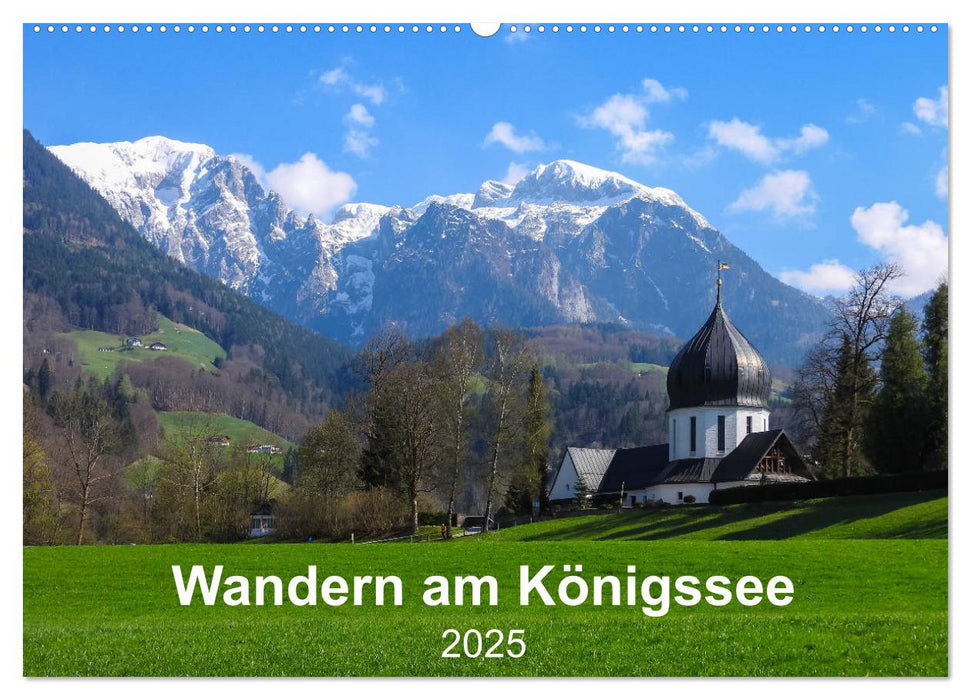 Wandern am Königssee (CALVENDO Wandkalender 2025)