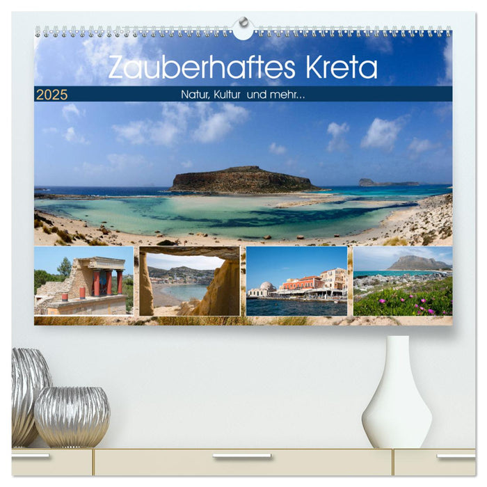 Zauberhaftes Kreta (CALVENDO Premium Wandkalender 2025)