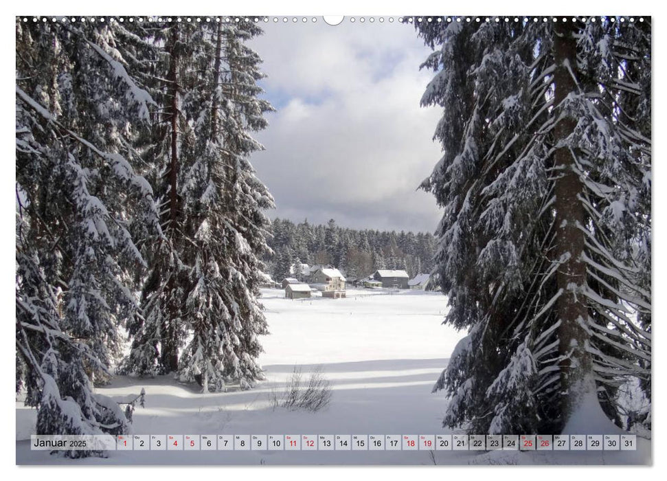 Wunderbares Thüringen - Landschaften (CALVENDO Premium Wandkalender 2025)