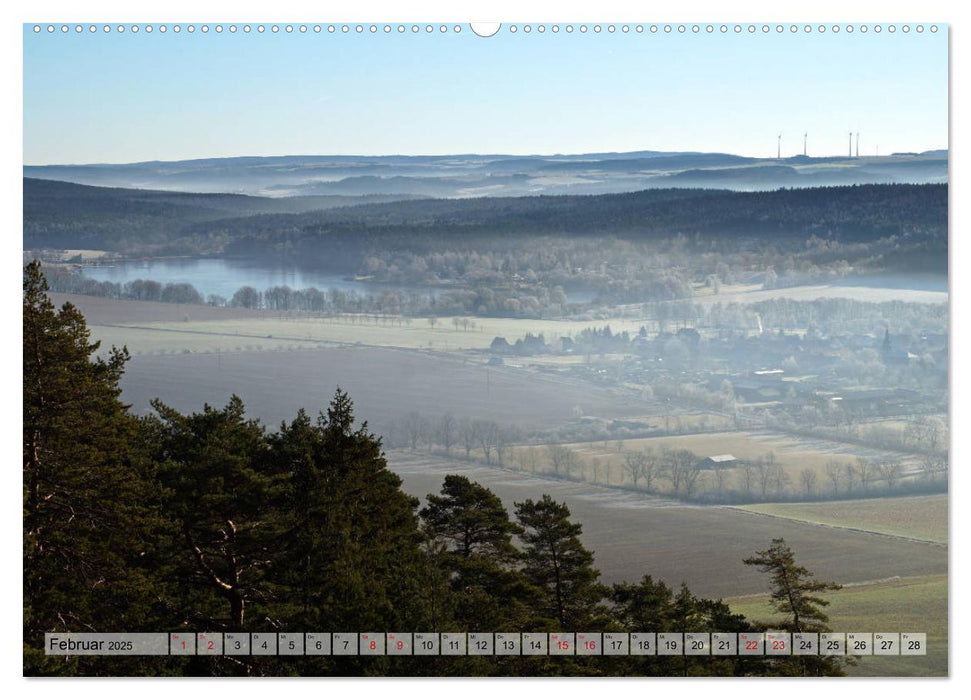 Wunderbares Thüringen - Landschaften (CALVENDO Premium Wandkalender 2025)