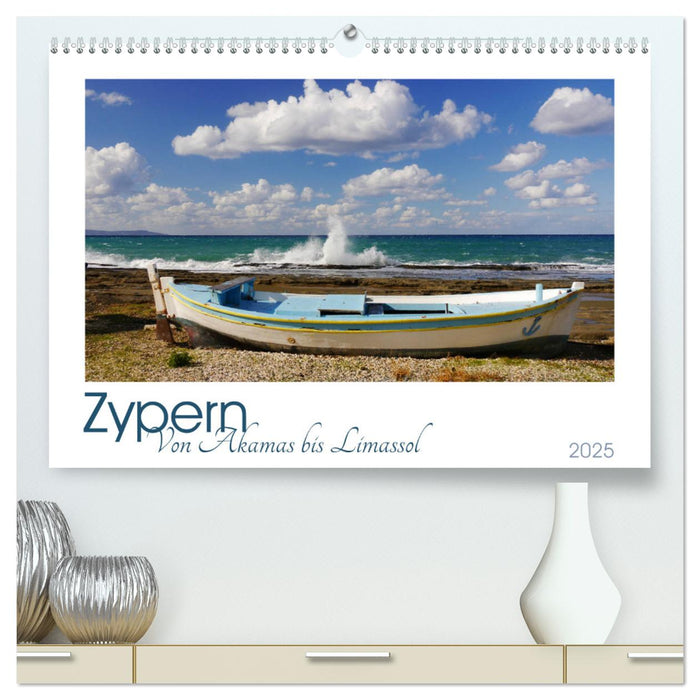 Zypern. Von Akamas bis Limassol (CALVENDO Premium Wandkalender 2025)