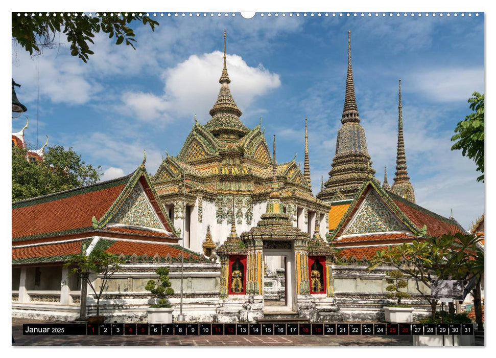 Bangkok - Thailand (CALVENDO Premium Wandkalender 2025)