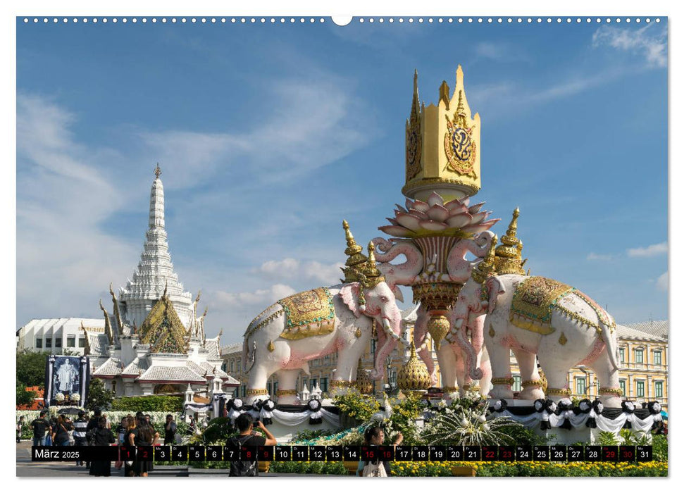 Bangkok - Thailand (CALVENDO Premium Wandkalender 2025)