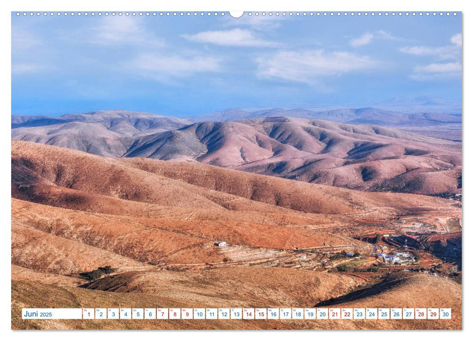 Fuerteventura, die ungezähmte Kanareninsel (CALVENDO Premium Wandkalender 2025)