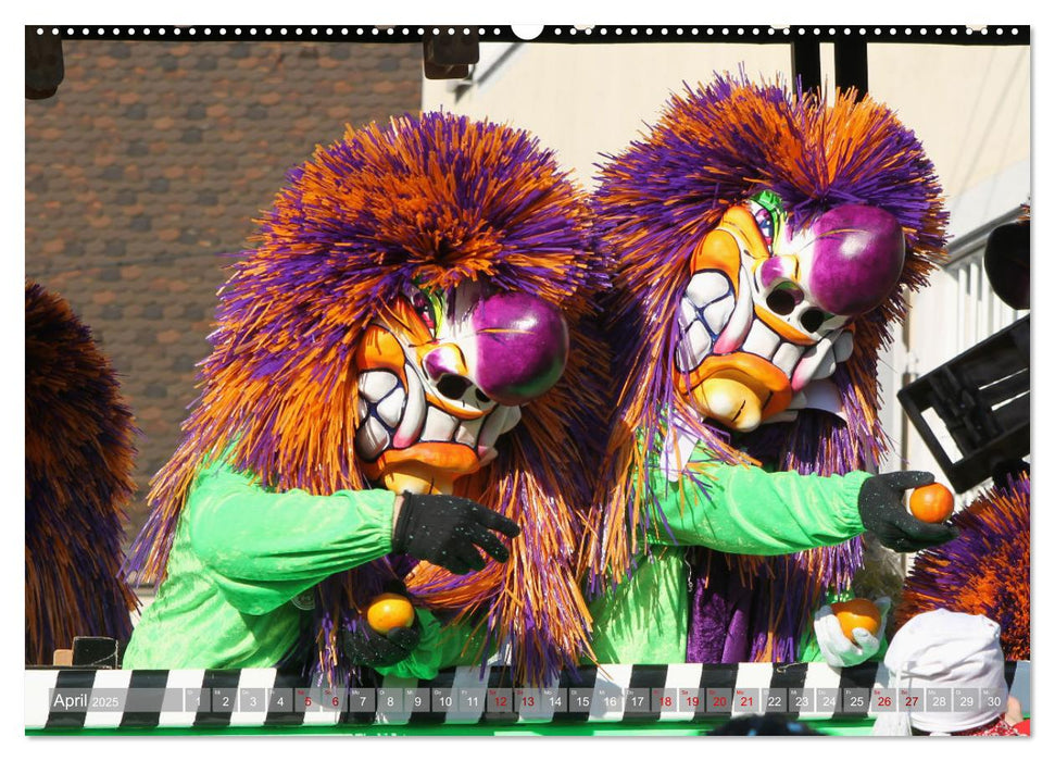 Basels Fasnacht (CALVENDO Premium Wandkalender 2025)