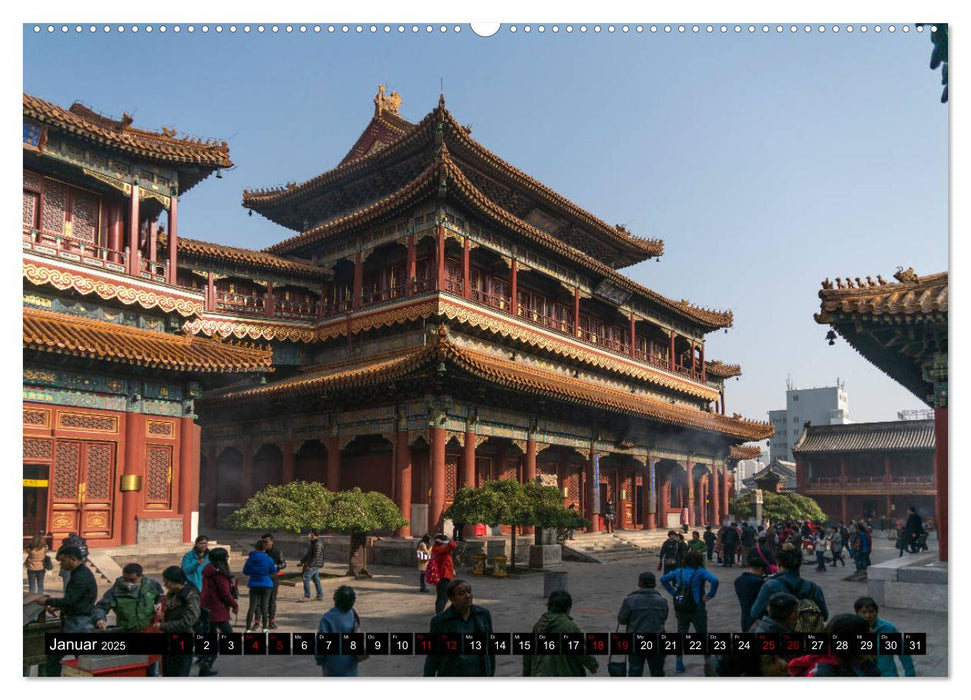 Peking - China (CALVENDO Premium Wandkalender 2025)