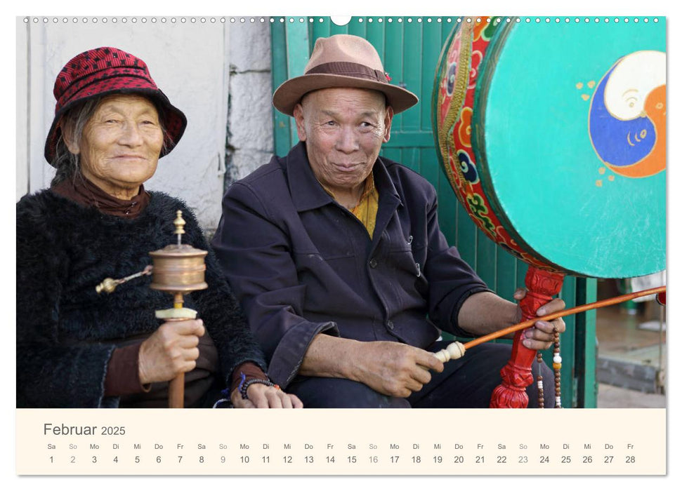 Tibet 2025 (CALVENDO Premium Wandkalender 2025)