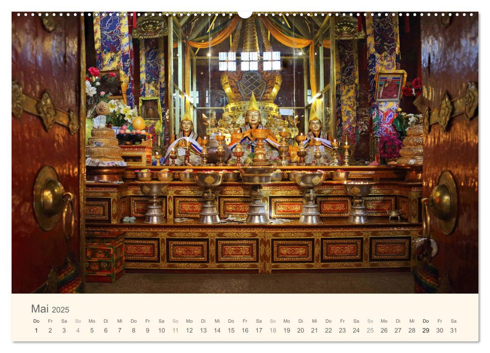 Tibet 2025 (CALVENDO Premium Wandkalender 2025)