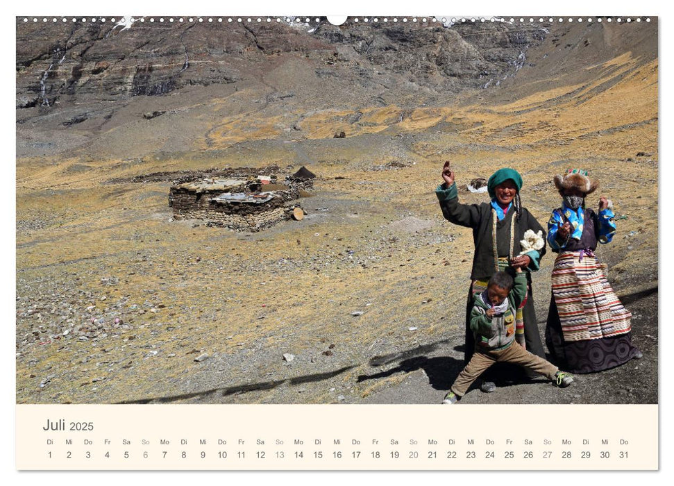 Tibet 2025 (CALVENDO Premium Wandkalender 2025)