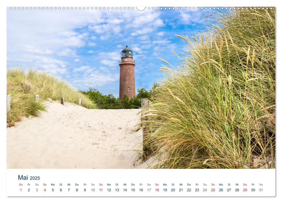 Leuchttürme an der See (CALVENDO Premium Wandkalender 2025)