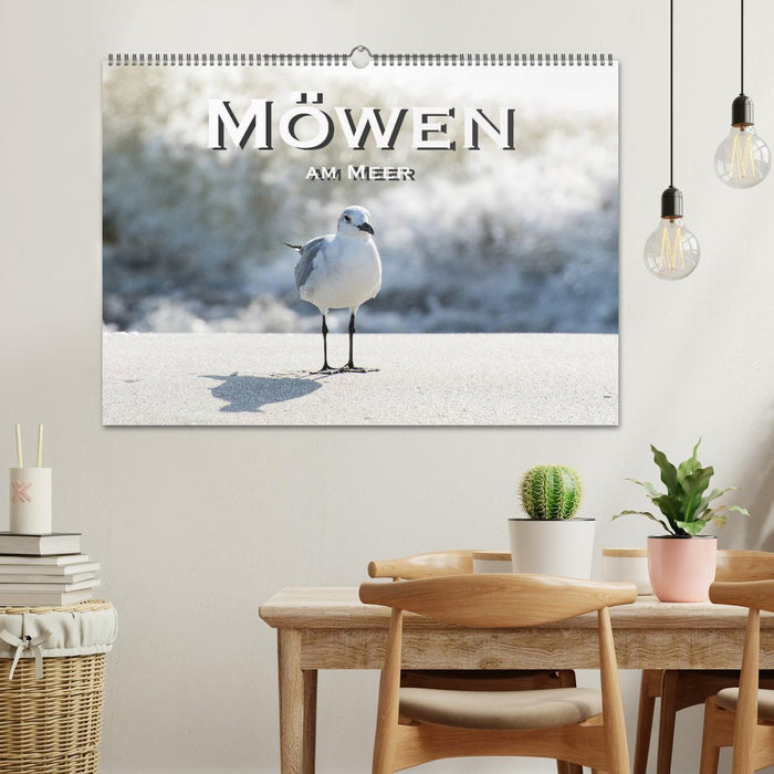 Möwen am Meer (CALVENDO Wandkalender 2025)