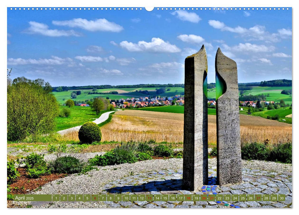 Wiesen Wälder Weiher. Der Naturpark Augsburg-Westliche Wälder (CALVENDO Premium Wandkalender 2025)