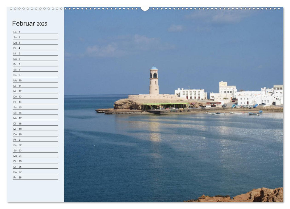 Eine Reise durch den Oman (CALVENDO Premium Wandkalender 2025)