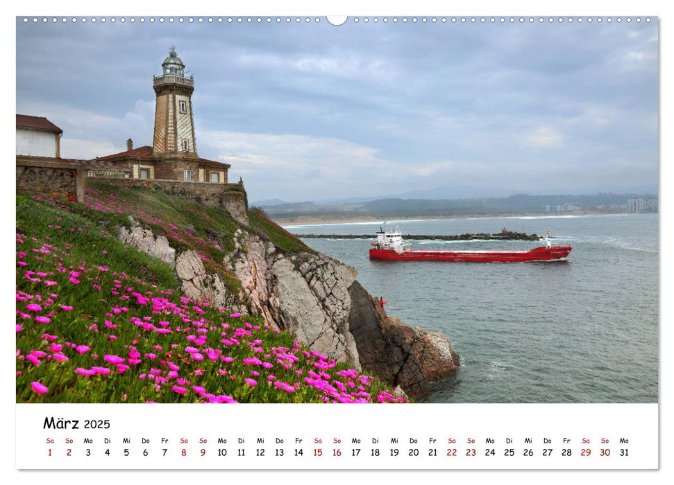 Nordspanien (CALVENDO Premium Wandkalender 2025)