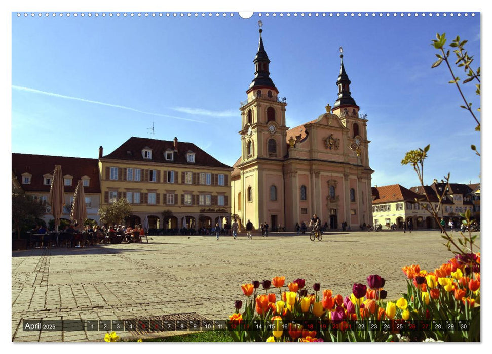 Unterwegs in Ludwigsburg (CALVENDO Wandkalender 2025)