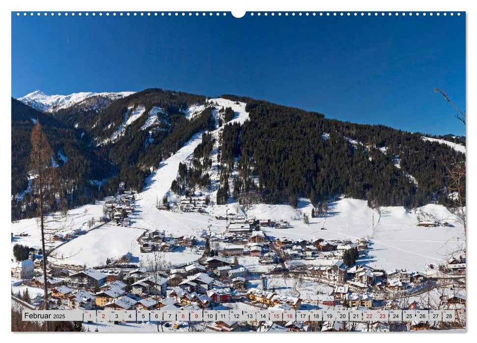 Herzliche Grüße aus Flachau (CALVENDO Premium Wandkalender 2025)