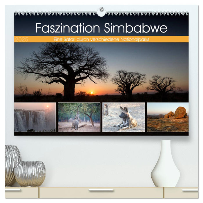 Faszination Simbabwe (CALVENDO Premium Wandkalender 2025)