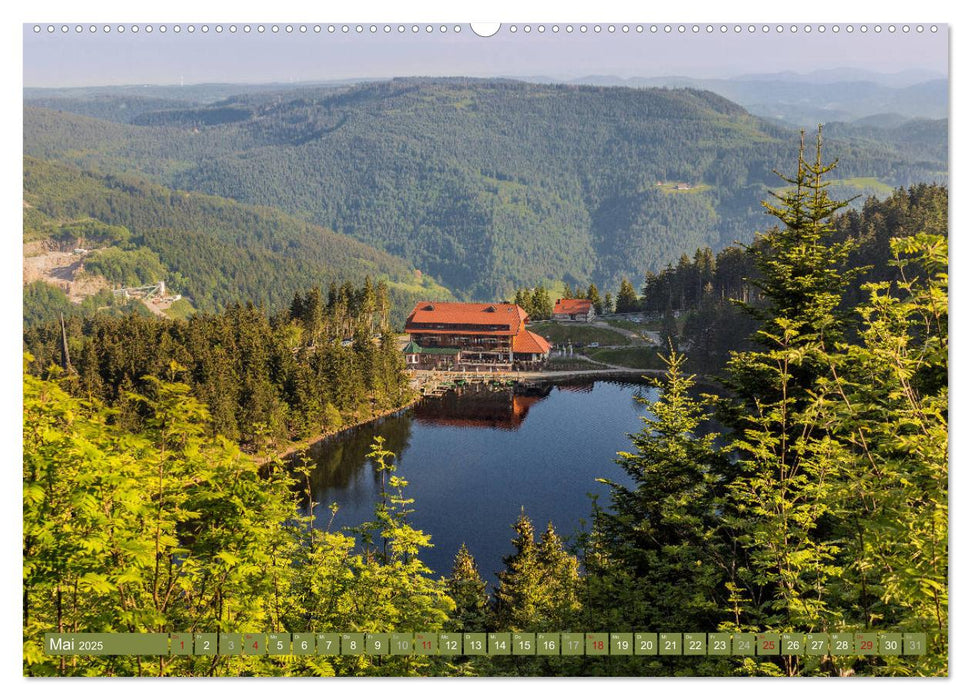 Die Jahreszeiten im Nordschwarzwald (CALVENDO Wandkalender 2025)