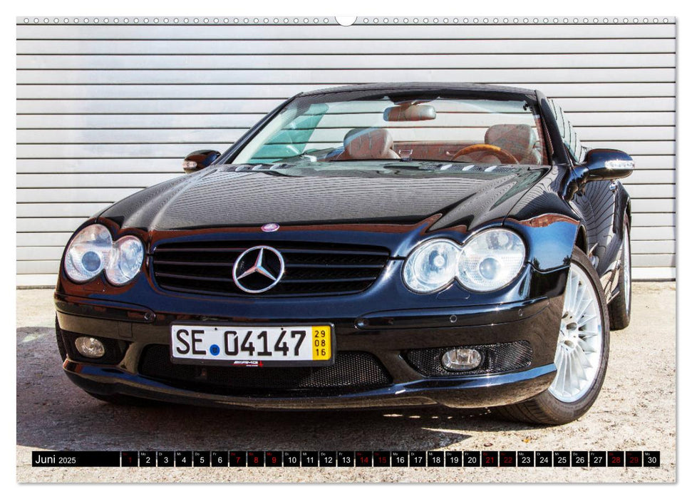 Mercedes SL R230 - Ein Denkmal auf Rädern (CALVENDO Premium Wandkalender 2025)