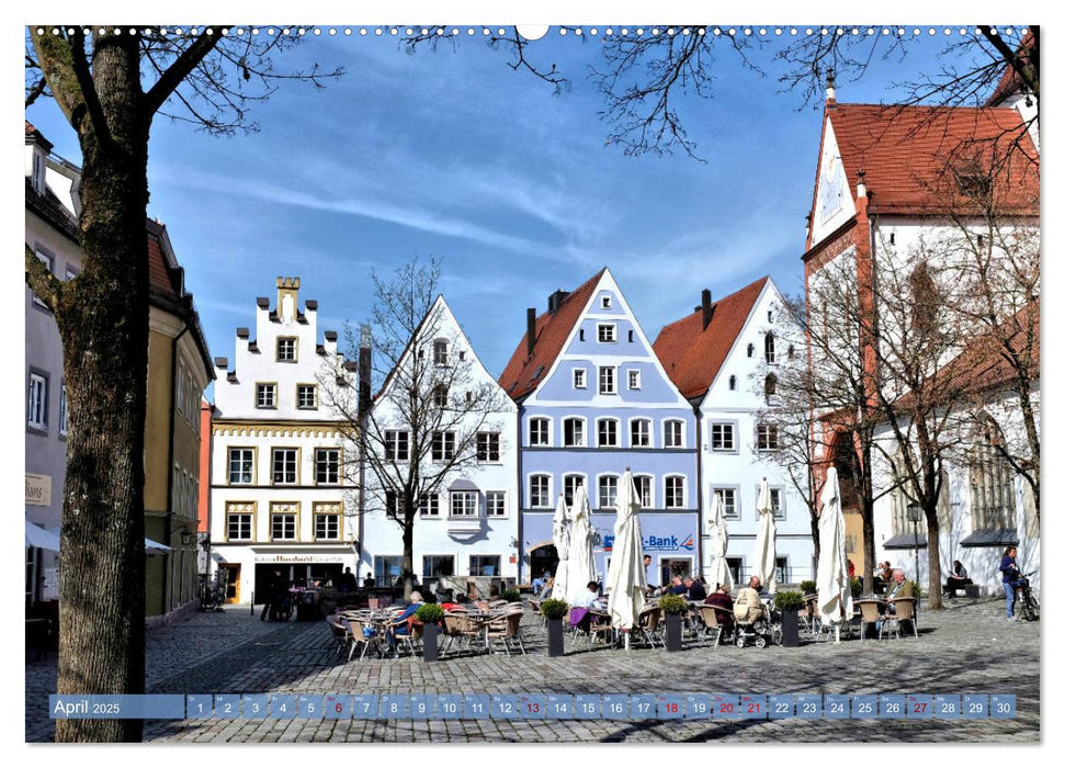 Landsberg am Lech - Die liebenswerte und romantische Stadt am Fluss (CALVENDO Wandkalender 2025)