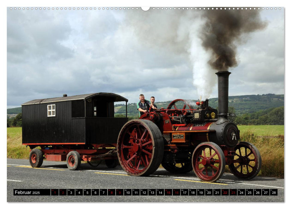 Irish Steam - 50. Dampftreffen in Stradbally (CALVENDO Wandkalender 2025)