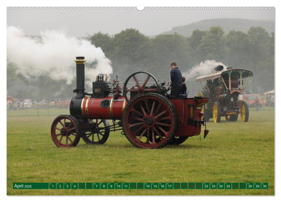 Irish Steam - 50. Dampftreffen in Stradbally (CALVENDO Wandkalender 2025)