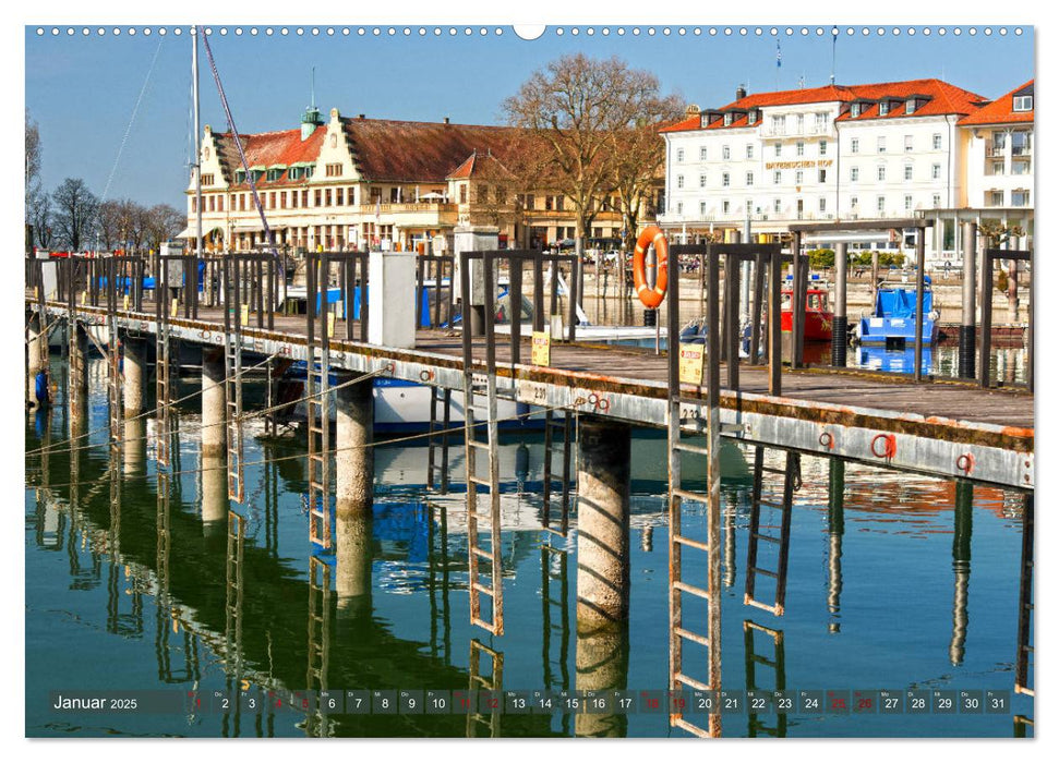 Lindau - Bayerische Riviera (CALVENDO Premium Wandkalender 2025)