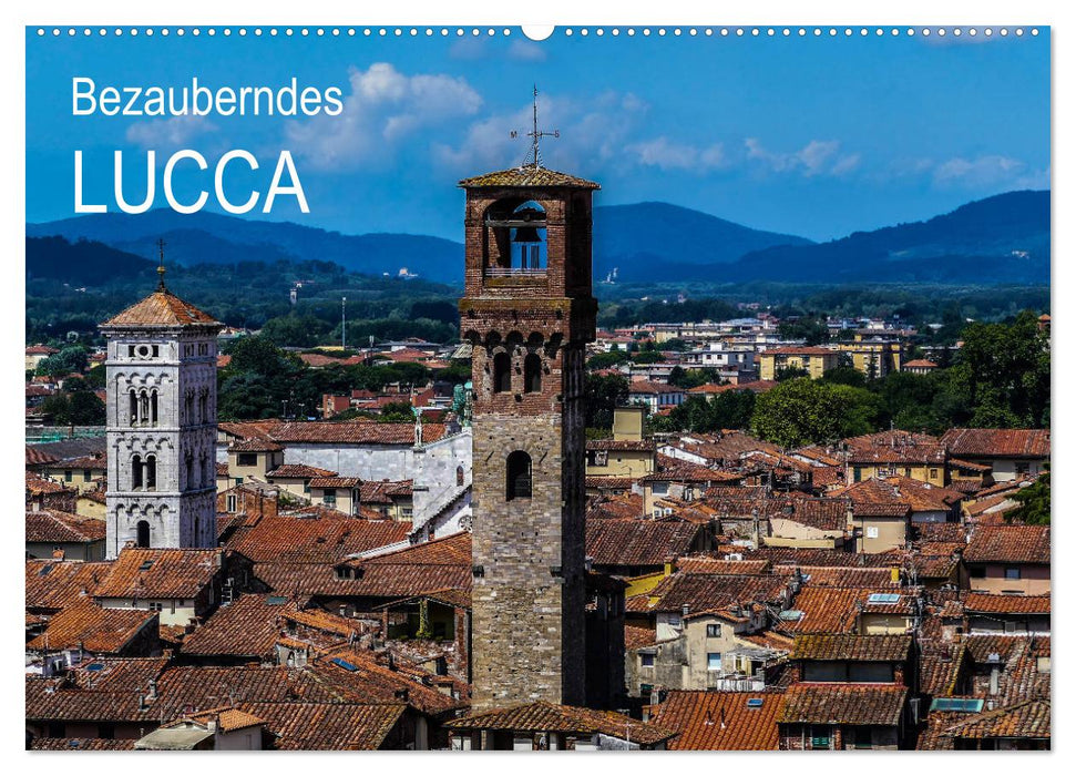 Bezauberndes Lucca (CALVENDO Wandkalender 2025)