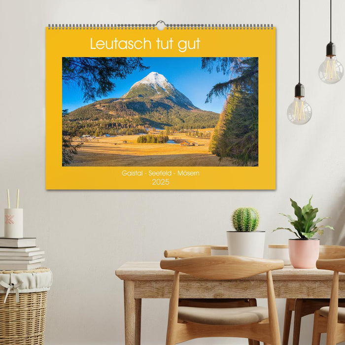 Leutasch tut gut (CALVENDO Wandkalender 2025)