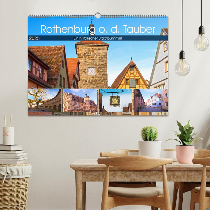 Rothenburg o.d. Tauber (CALVENDO Wandkalender 2025)