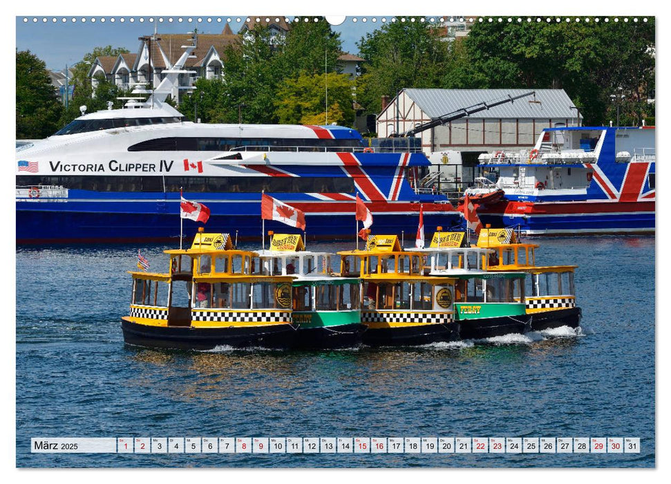 Zauberhaftes Victoria BC (CALVENDO Premium Wandkalender 2025)