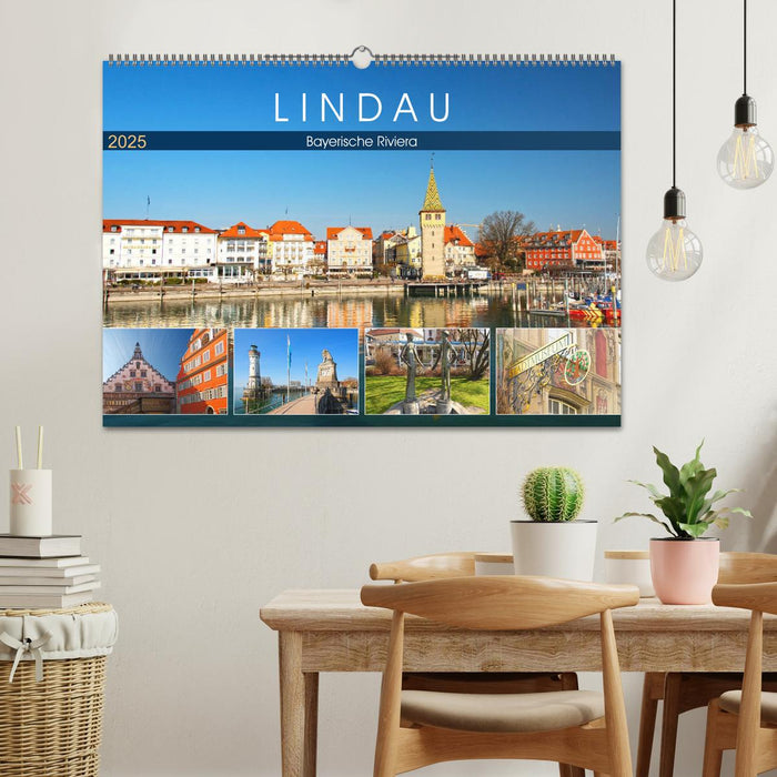 Lindau - Bayerische Riviera (CALVENDO Wandkalender 2025)