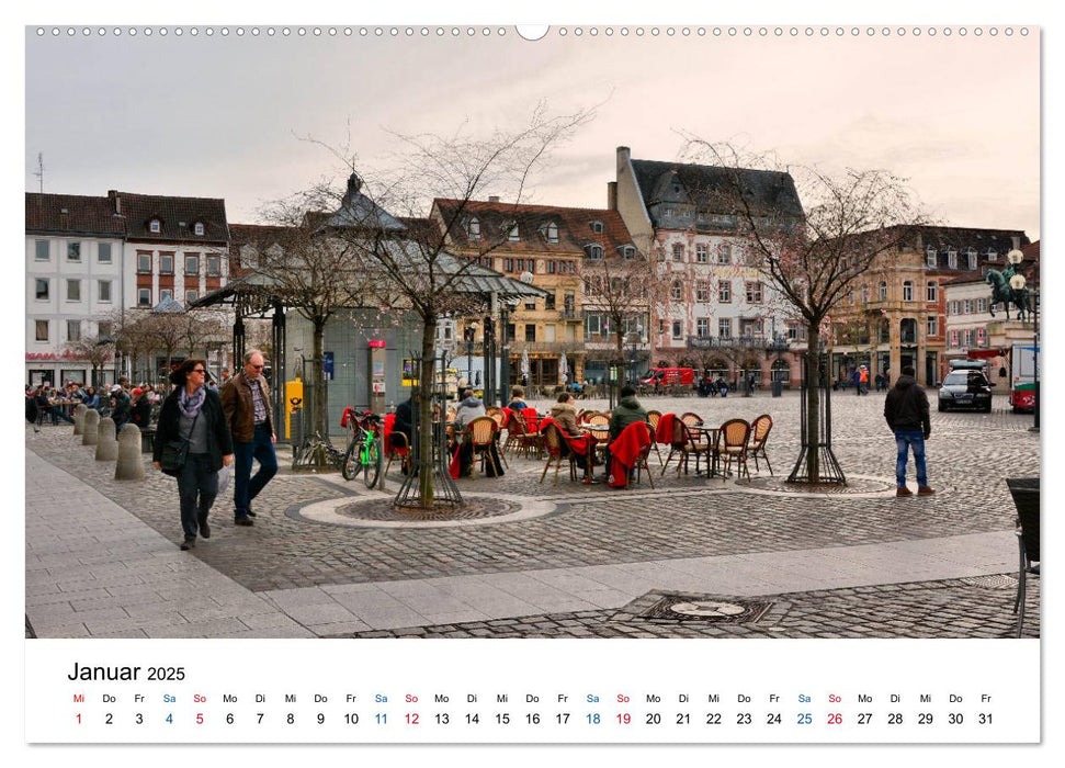 Landau in der Pfalz - Ansichtssache (CALVENDO Wandkalender 2025)