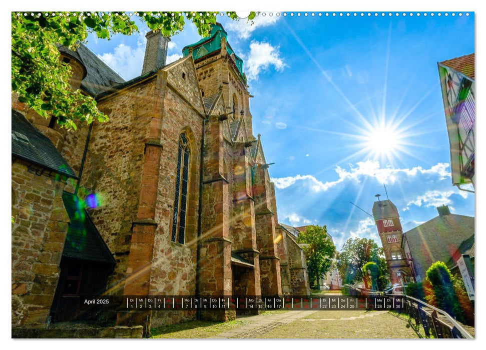 Bad Wildungen, Kurstadt mit Herz (CALVENDO Premium Wandkalender 2025)