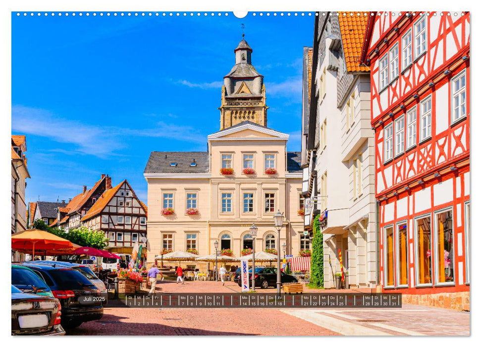 Bad Wildungen, Kurstadt mit Herz (CALVENDO Premium Wandkalender 2025)