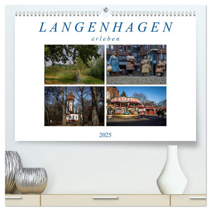 Langenhagen erleben (CALVENDO Premium Wandkalender 2025)