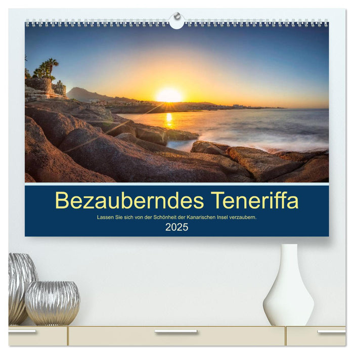 Bezauberndes Teneriffa (CALVENDO Premium Wandkalender 2025)