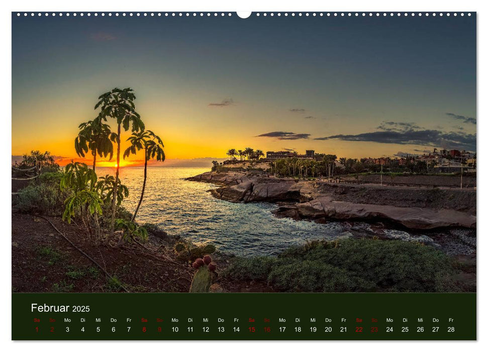 Bezauberndes Teneriffa (CALVENDO Premium Wandkalender 2025)