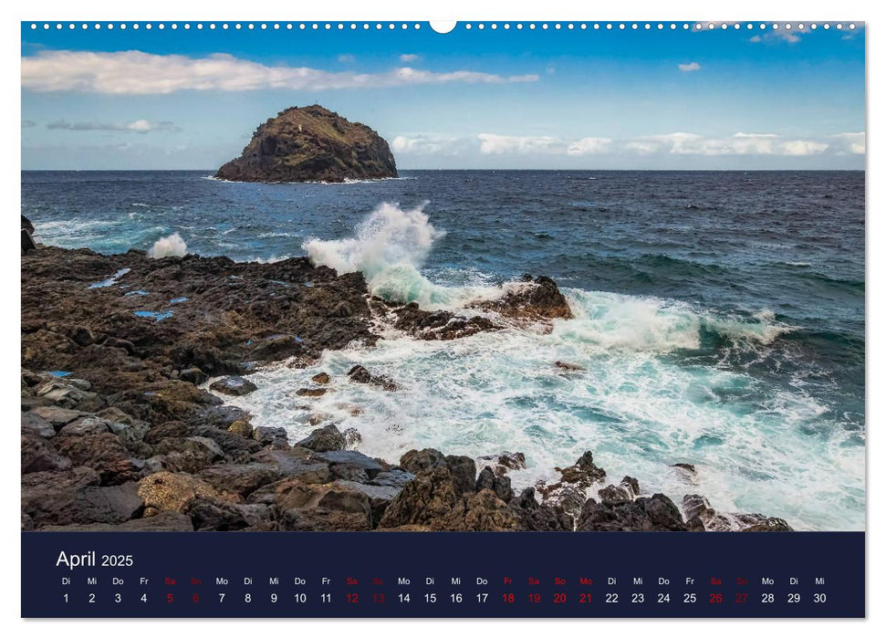 Bezauberndes Teneriffa (CALVENDO Premium Wandkalender 2025)