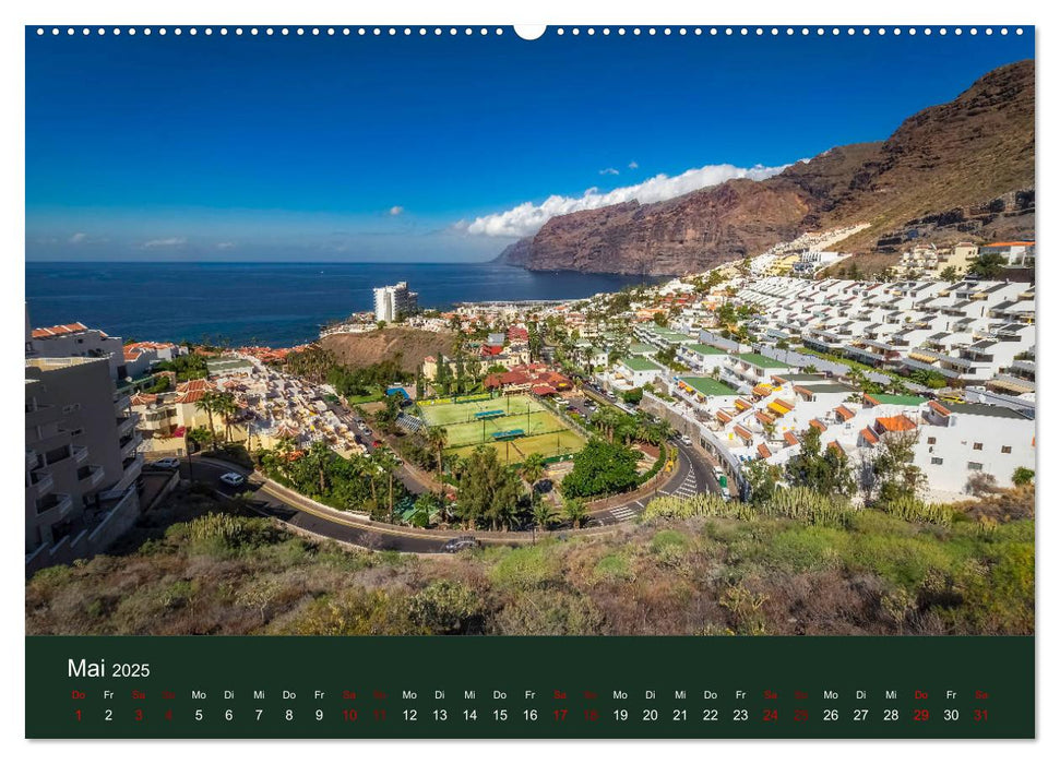 Bezauberndes Teneriffa (CALVENDO Premium Wandkalender 2025)