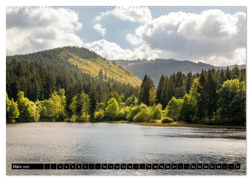 Flüsse und Seen im Harz (CALVENDO Wandkalender 2025)