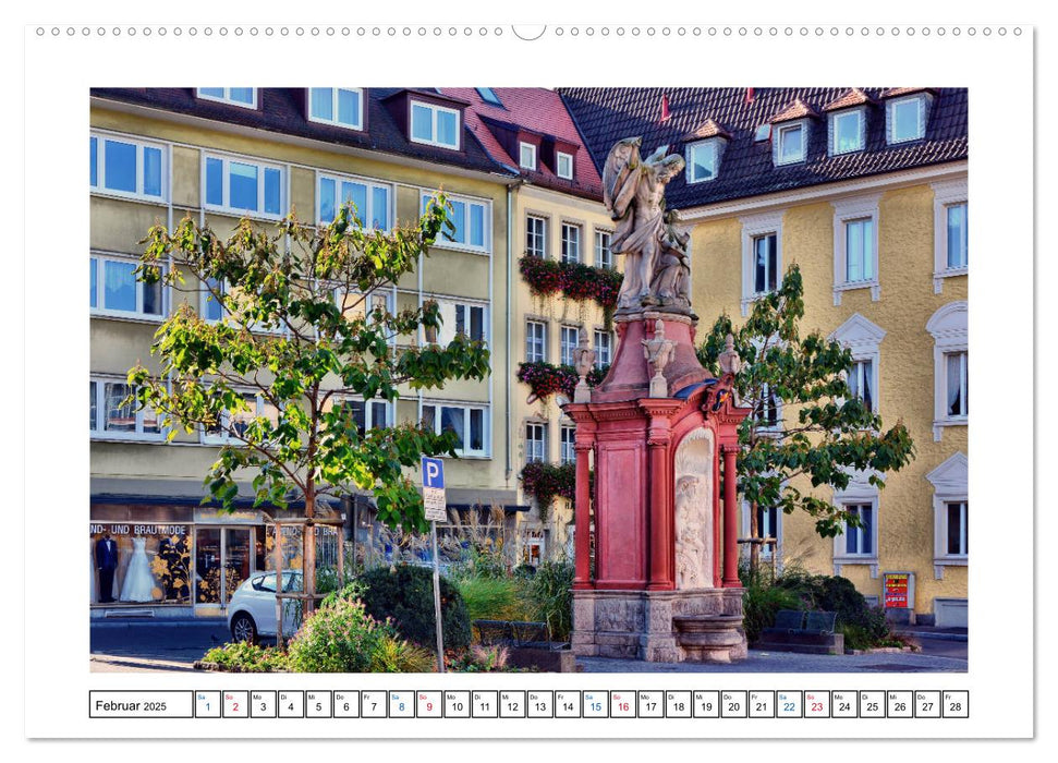 Würzburg - Ansichtssache (CALVENDO Premium Wandkalender 2025)