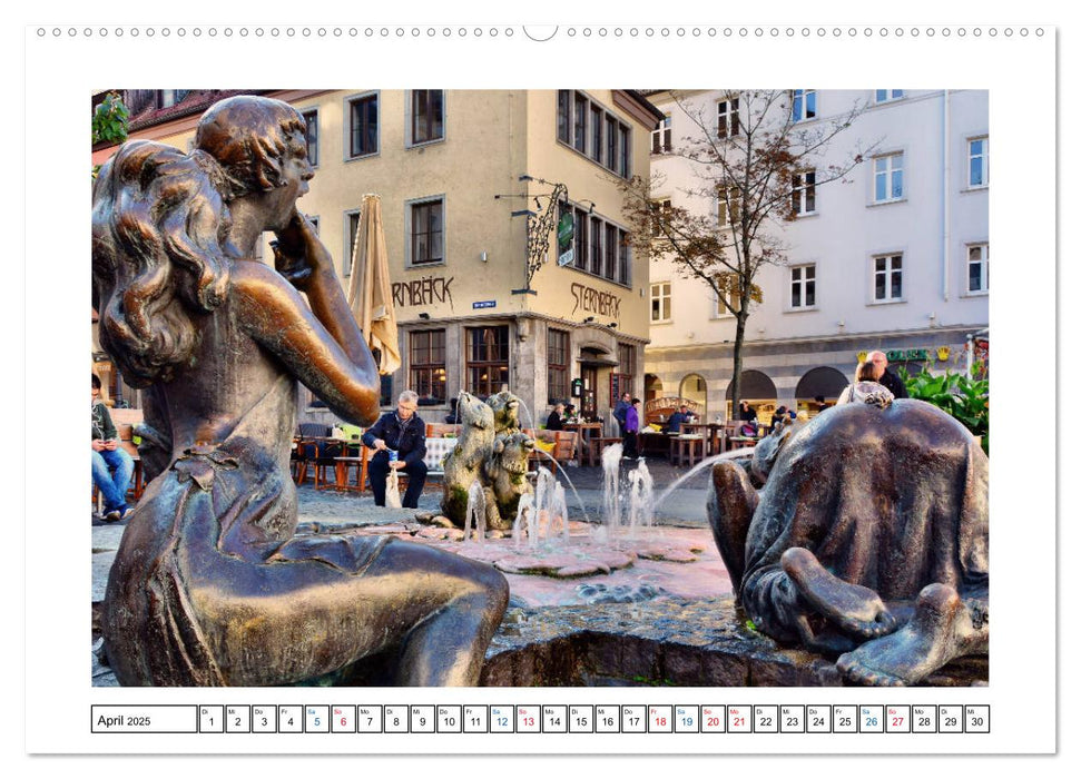 Würzburg - Ansichtssache (CALVENDO Premium Wandkalender 2025)