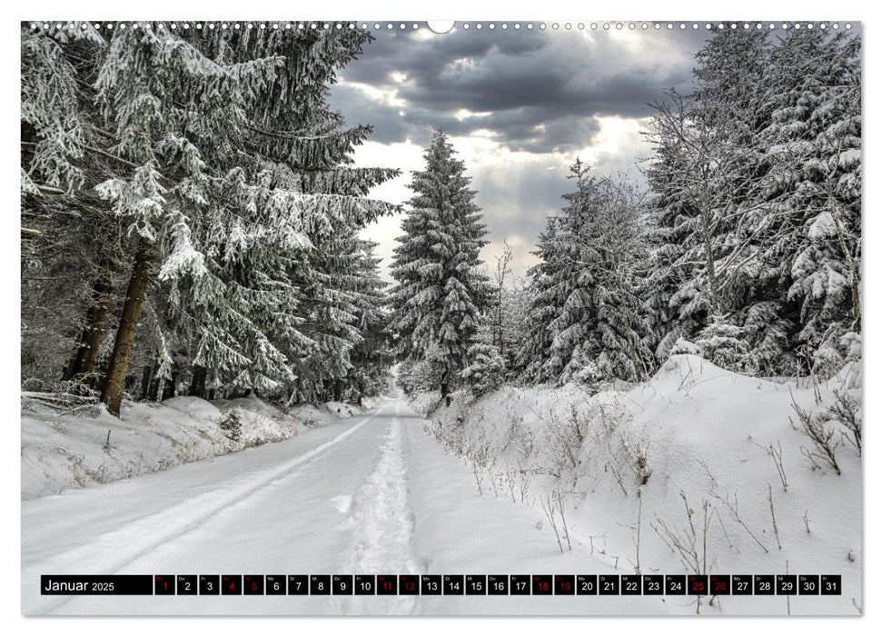 Landschafts-Fotografie Erzgebirge (CALVENDO Wandkalender 2025)