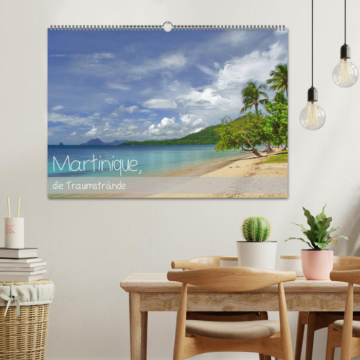 Martinique, die Traumstrände (CALVENDO Wandkalender 2025)