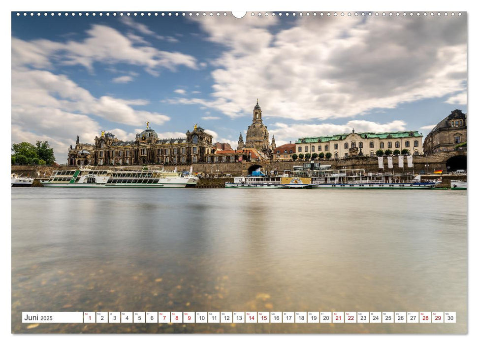 Dresden und Elbsandsteingebirge (CALVENDO Wandkalender 2025)