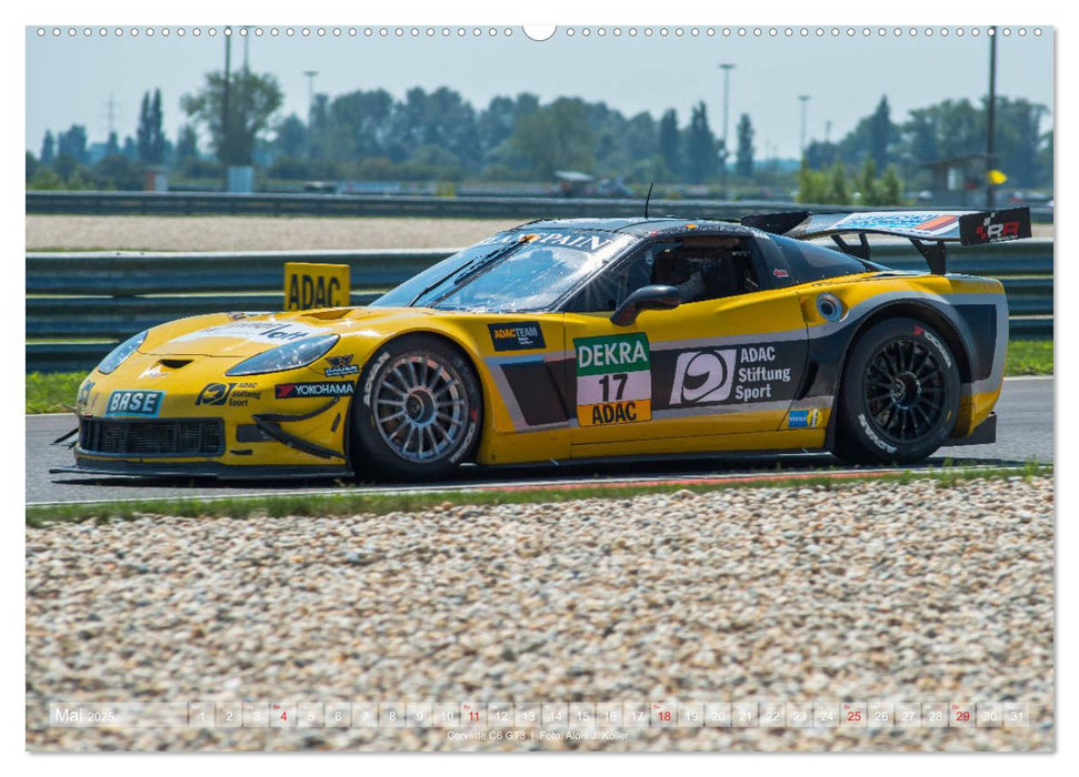 Corvette Racing 2025 (CALVENDO Premium Wandkalender 2025)